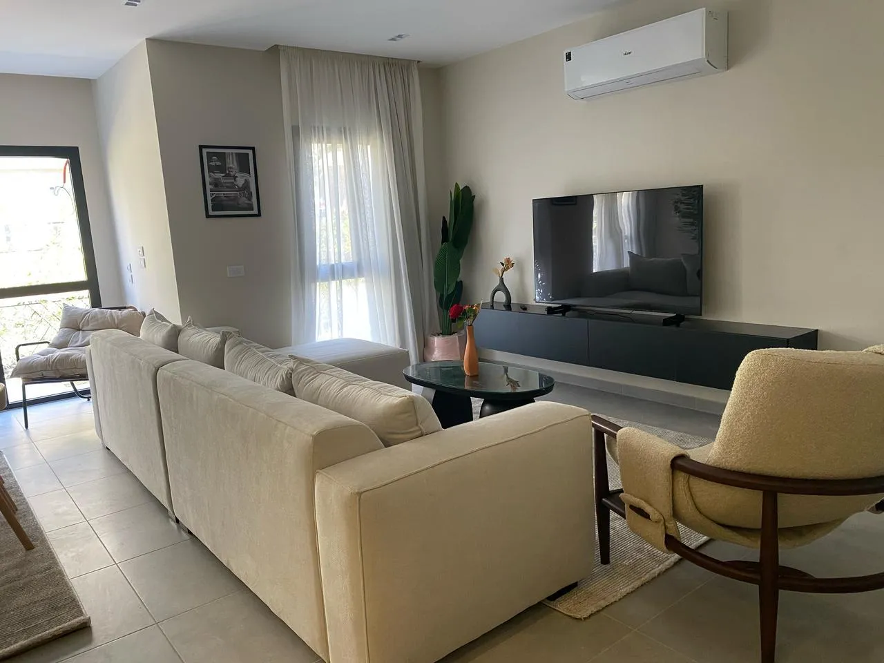 220 sqm Apartment for Monthly Rent in  New Cairo | 3 Beds | Open View