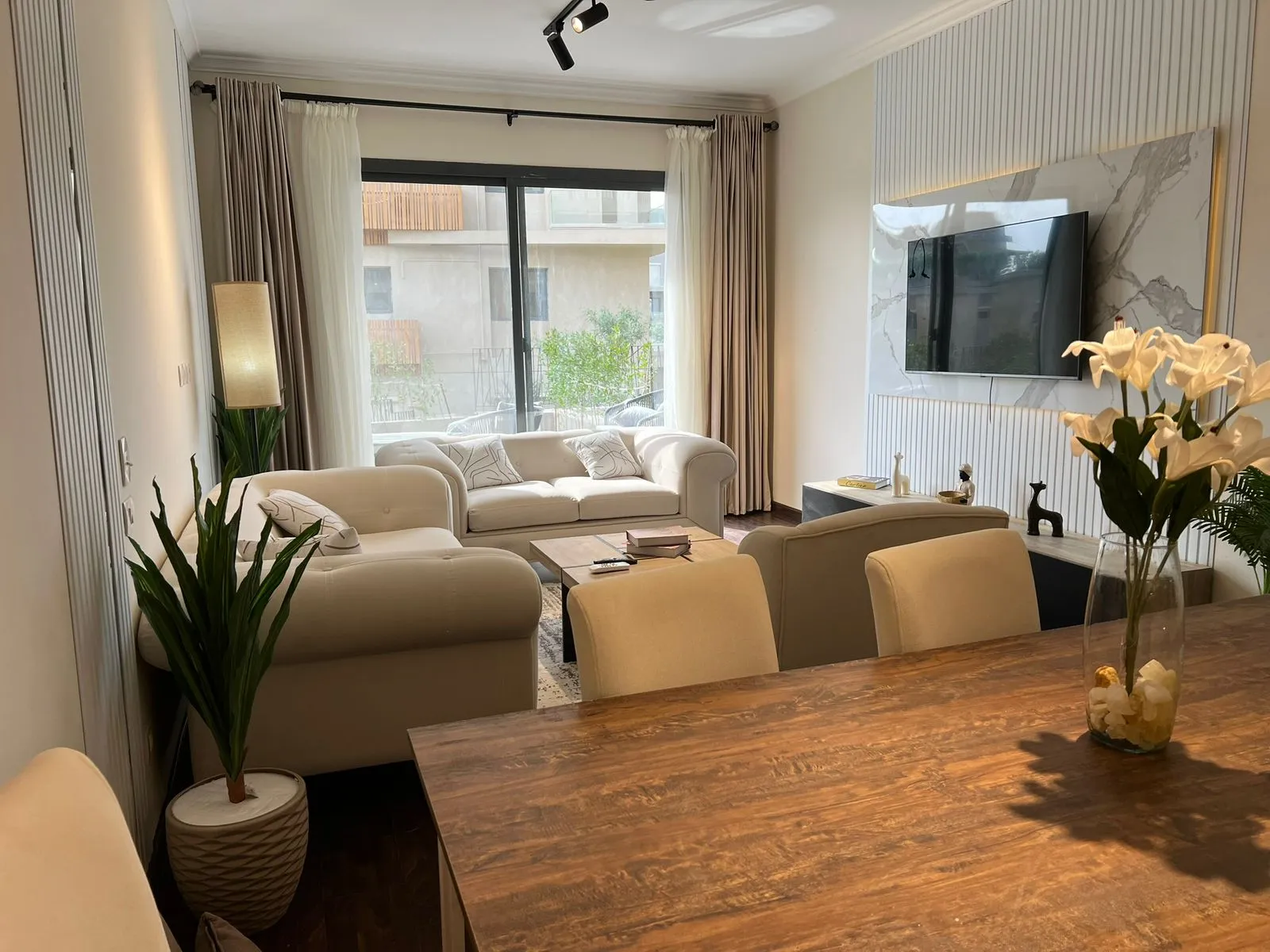 Luxury Ground Furnished apartment rent in Villette