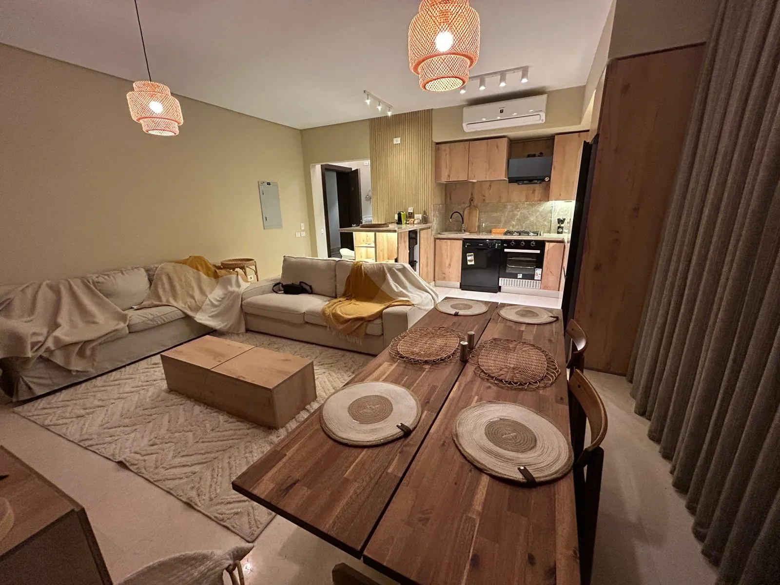 Ground Floor Furnished Studio with Private Garden for Rent in Villette Sodic New Cairo