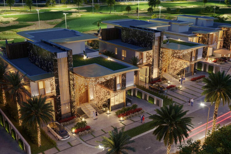 الاحياء الراقية في مدينة الشيخ زايد