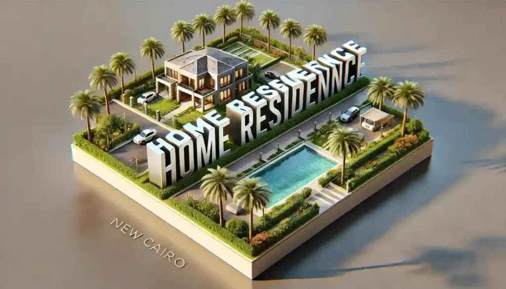 تصميم كمبوند هوم ريزيدنس التجمع السادس