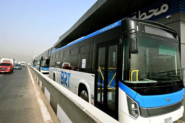 محطات الأتوبيس الترددي السريع BRT بالترتيب
