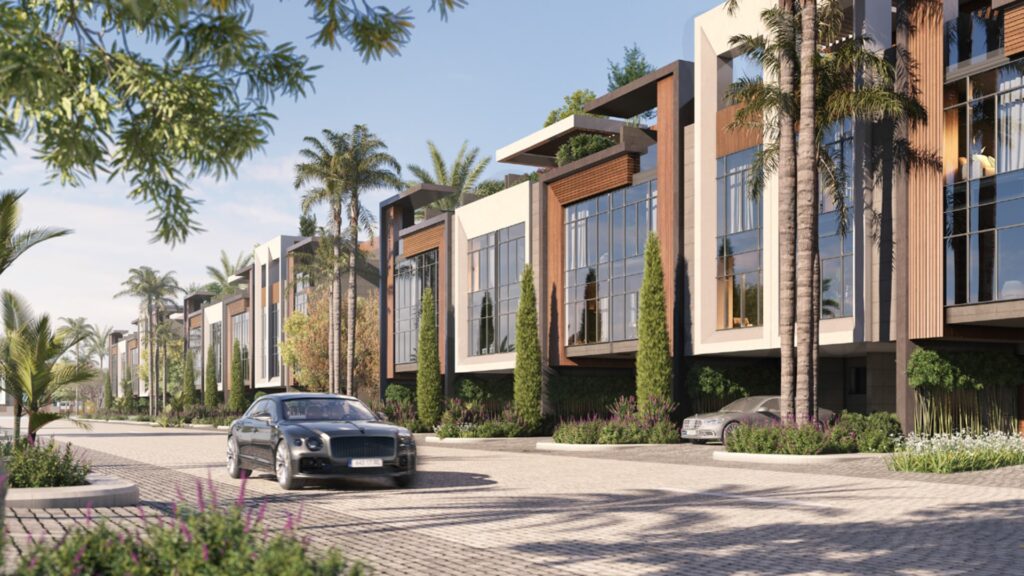 مساحة كمبوند جريان محور الشيخ زايد