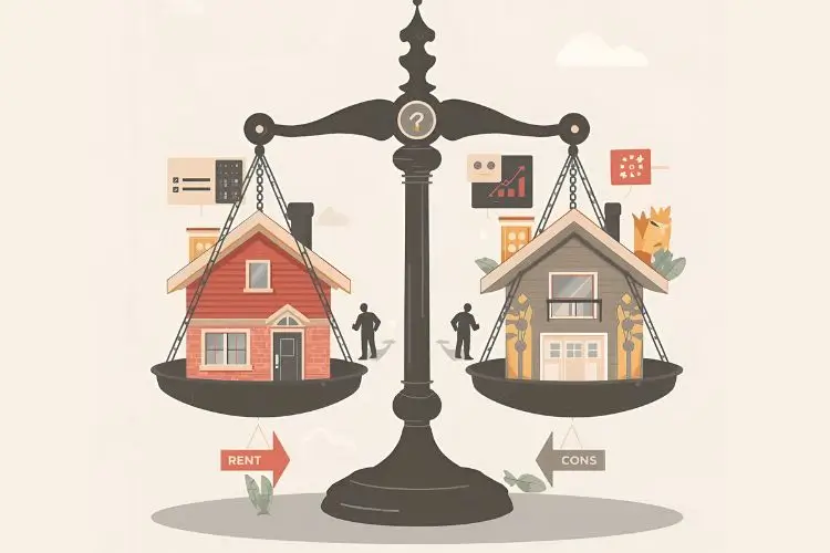 الشراء أم التأجير في العقارات