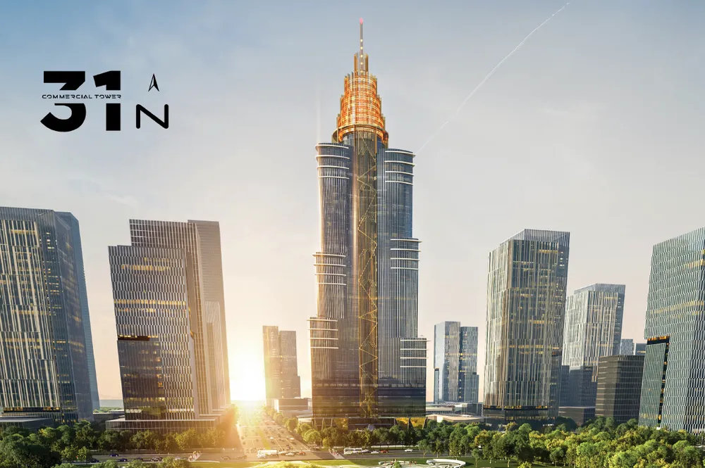 31N كوميرشل تاور في العاصمة الإدارية الجديدة من النيل للتطوير العقاري